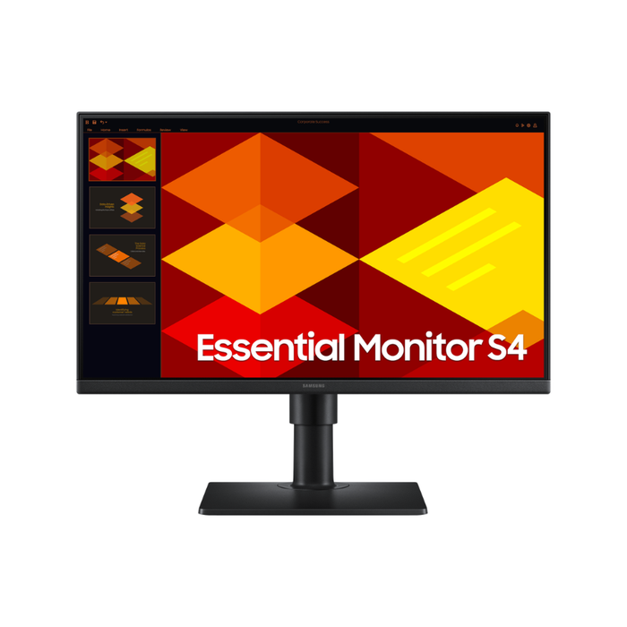 Samsung Essential Monitor S4 27" (S40GD) Borderless 100Hz Business Monitor Black (New)