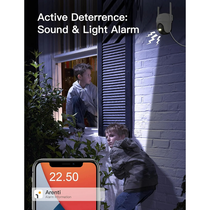 Arenti (OP1) Outdoor Security Camera White (NEW)