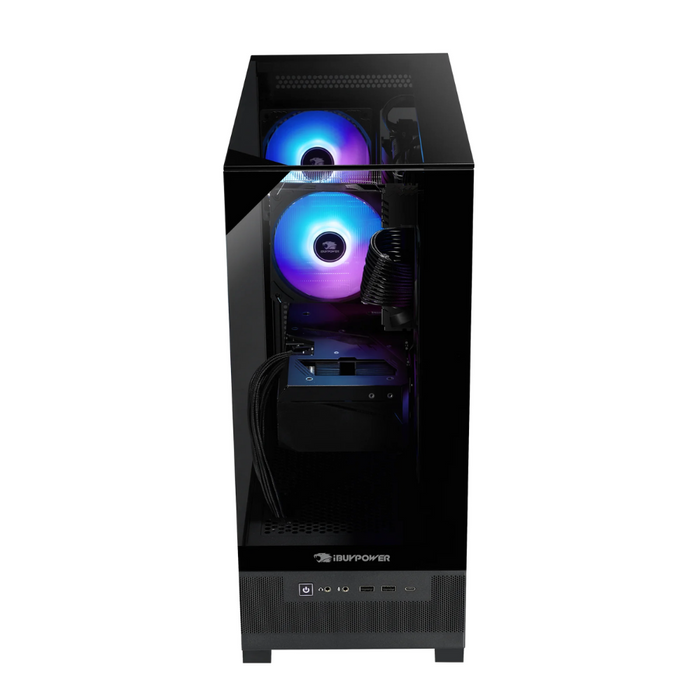 iBUYPOWER (ESA7R77XT01) Gaming PC Desktop 1TB/32GB RAM Black (NEW)