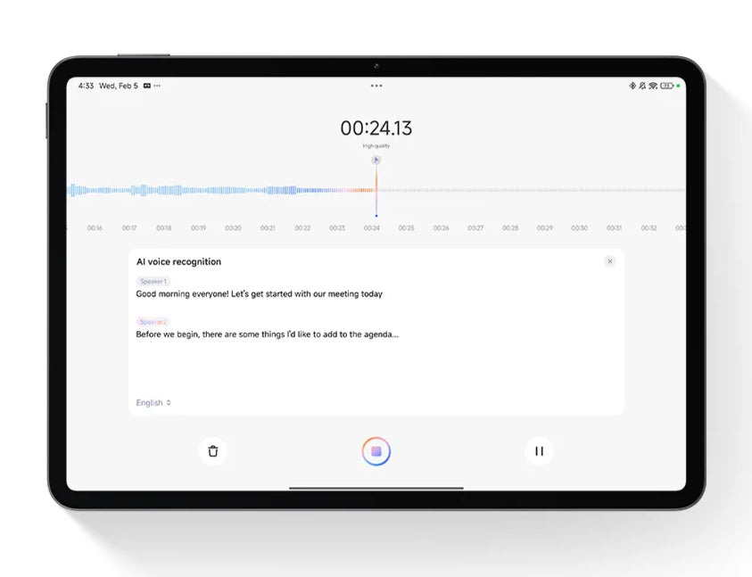 AI Speech Recognition