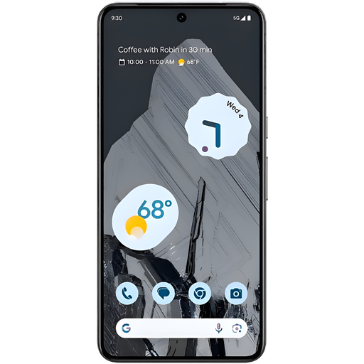Display Google Pixel 8 Pro 5G smartphone with a 6.7-inch display, 128GB storage, Obsidian color, US version unlocked (new)