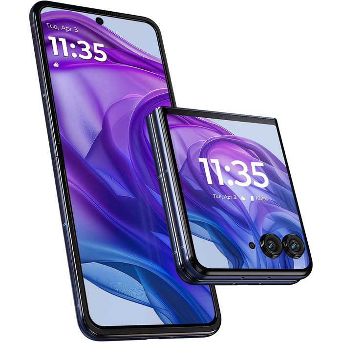 Motorola Razr+ (2024) 5G 256GB/12GB RAM (USA Version Unlocked) Midnight Blue (NEW)