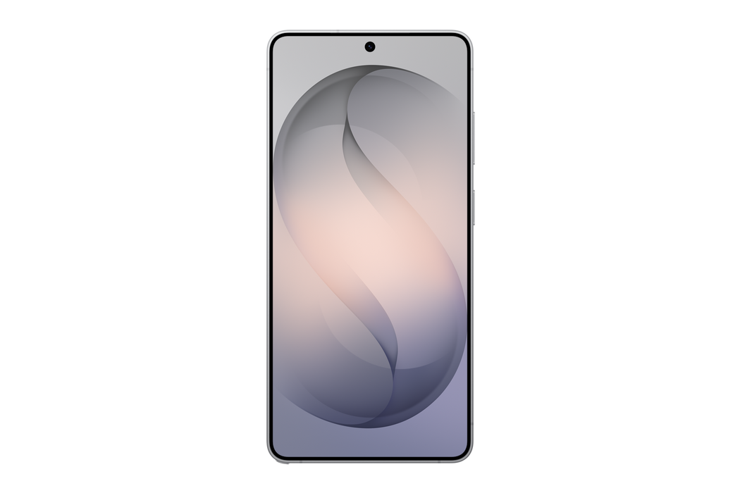 Samsung Galaxy S26 Ultra 5G phone front view with screen, dark bezel