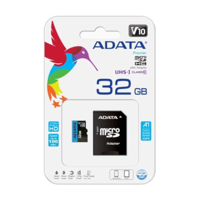 Cartão de Memória Micro SD ADATA